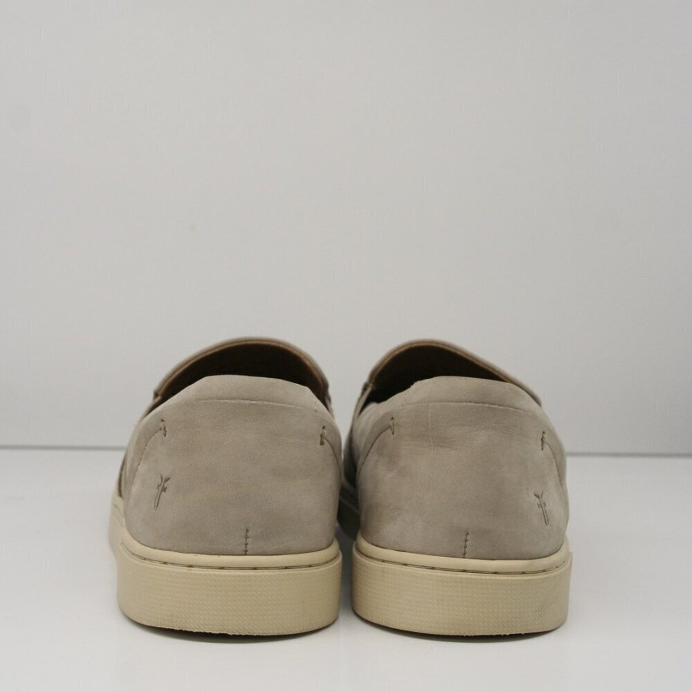 Frye Ivy Suede Leather Slip On Casual Women's Sneakers Shoes Beige Taupe Sz 10 - Picture 5 of 15
